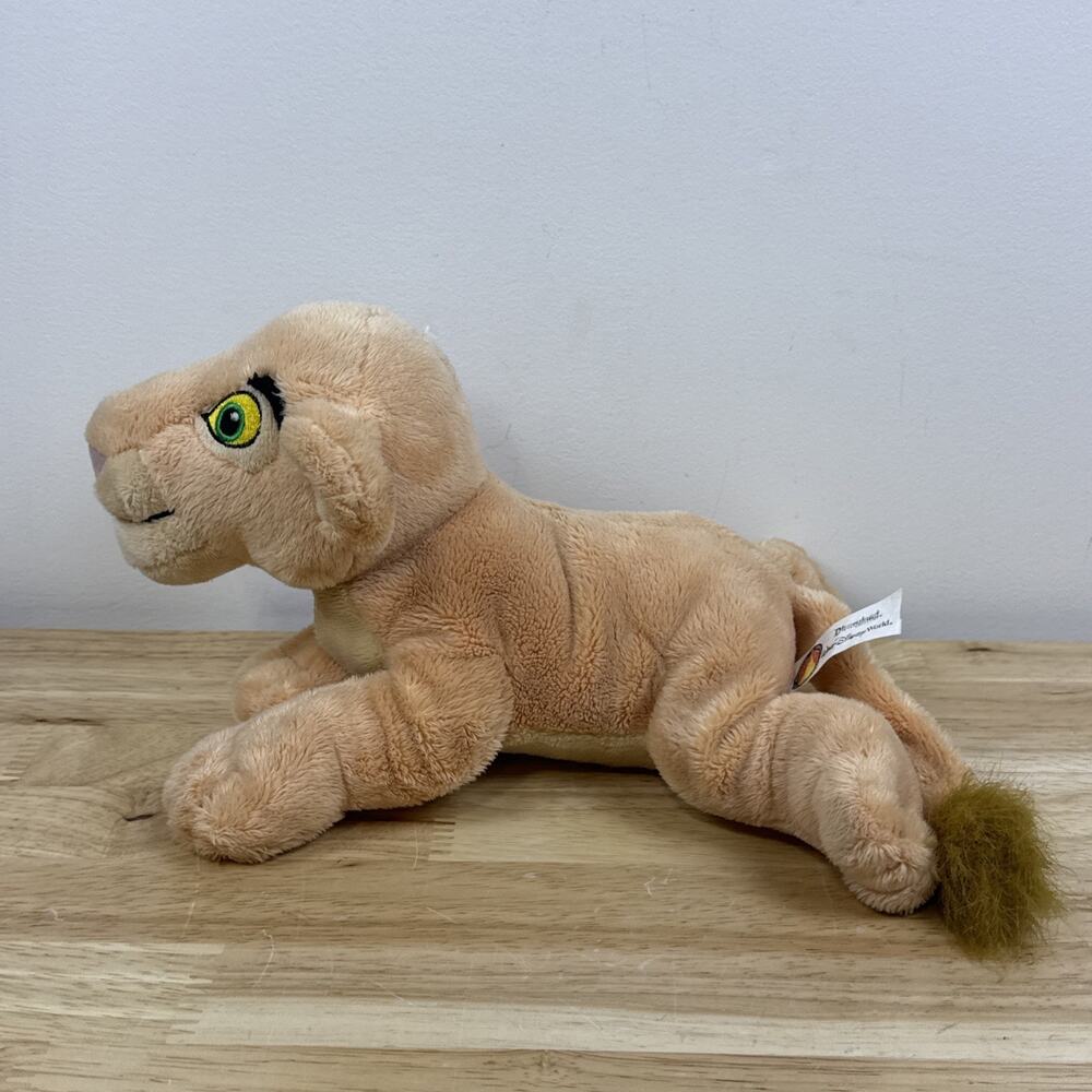Disneyland Walt Disney World The Lion King Nala Cub Plush Stuffed Animal 14”